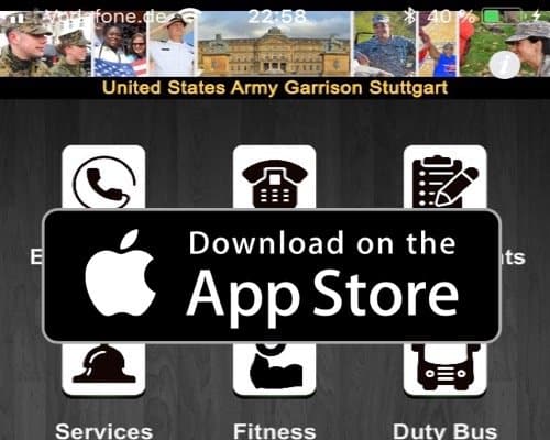 USAG Stuttgart App Apple